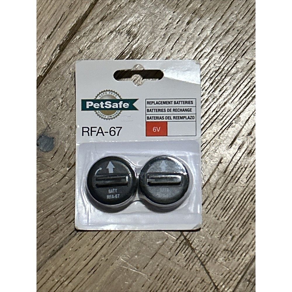 PetSafe RFA67D11 6V Replacement Lithium‎ Batteries - 2 Pack - RFA-67